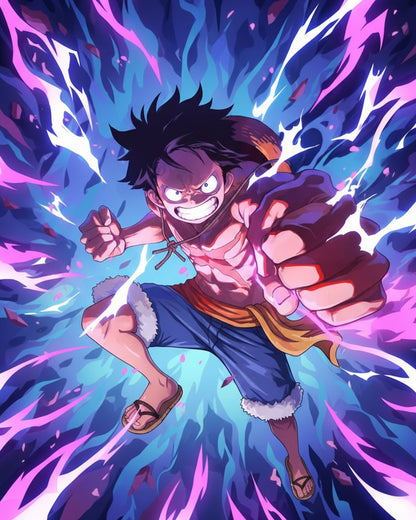 Luffy Power Surge - Anime - miicreative
