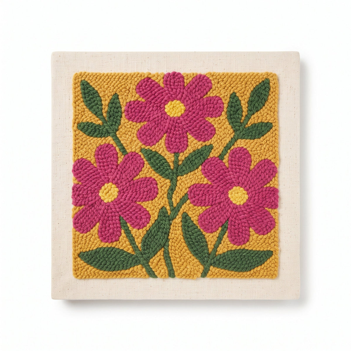Magenta Cosmos Garden – Square Edition - miicreative