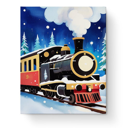 Magical Winter Train Adventure - Kids - miicreative