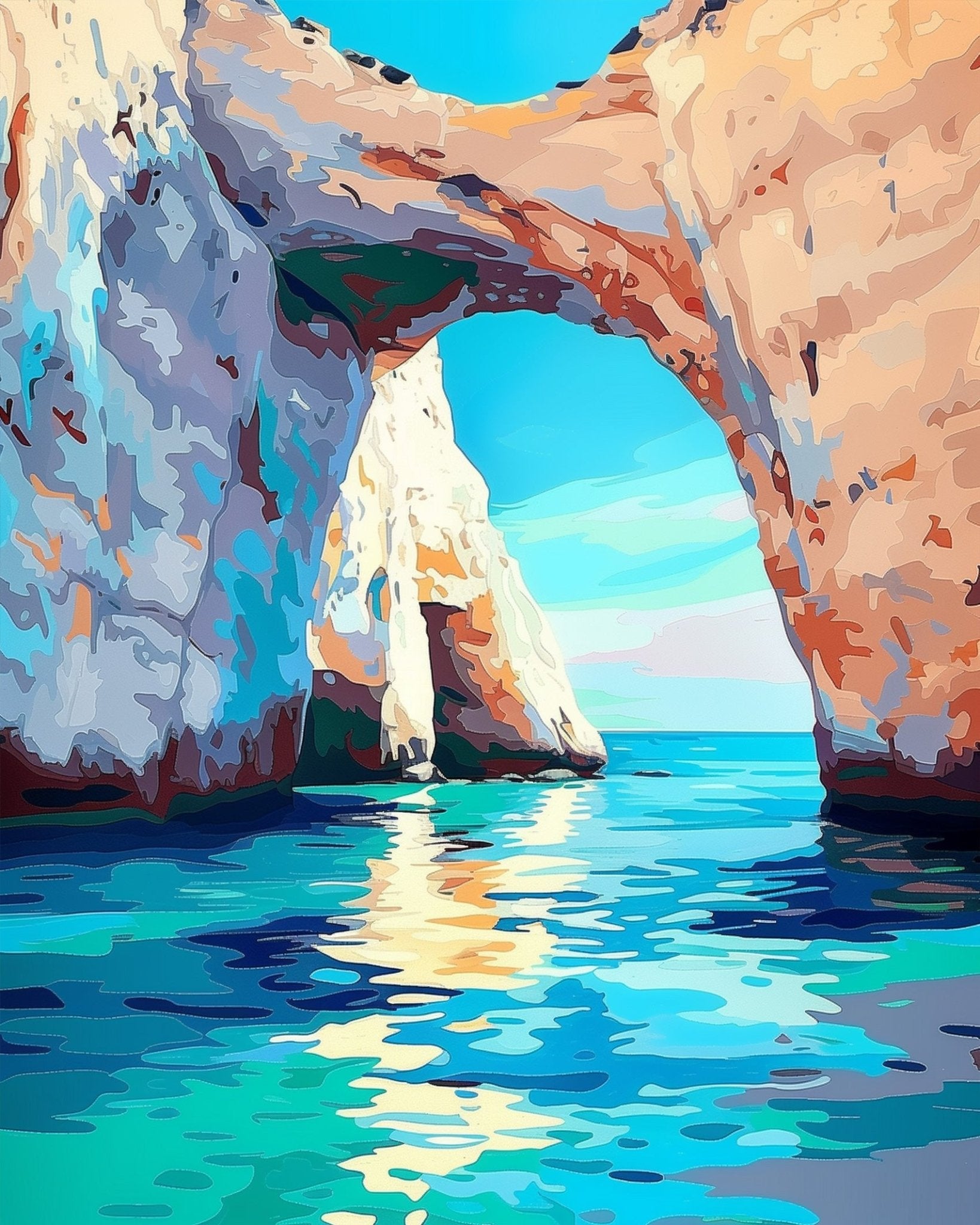 Majestic Coastal Arch - Sea Landscape - miicreative