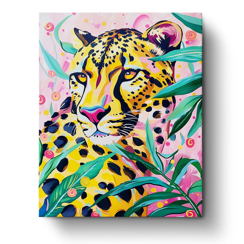 Majestic Leopard - Abstract Animals - miicreative