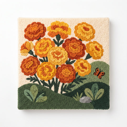 Marigold Cluster - Square Edition - miicreative