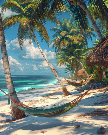 Mexican Beach - miicreative - Paint by Numbers Fixed  Kit