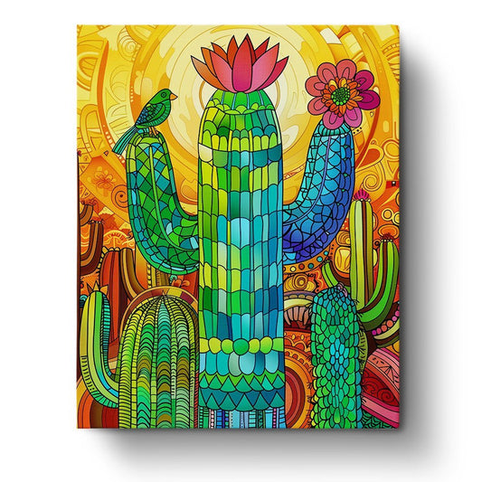 Mexican Cactus Art - miicreative