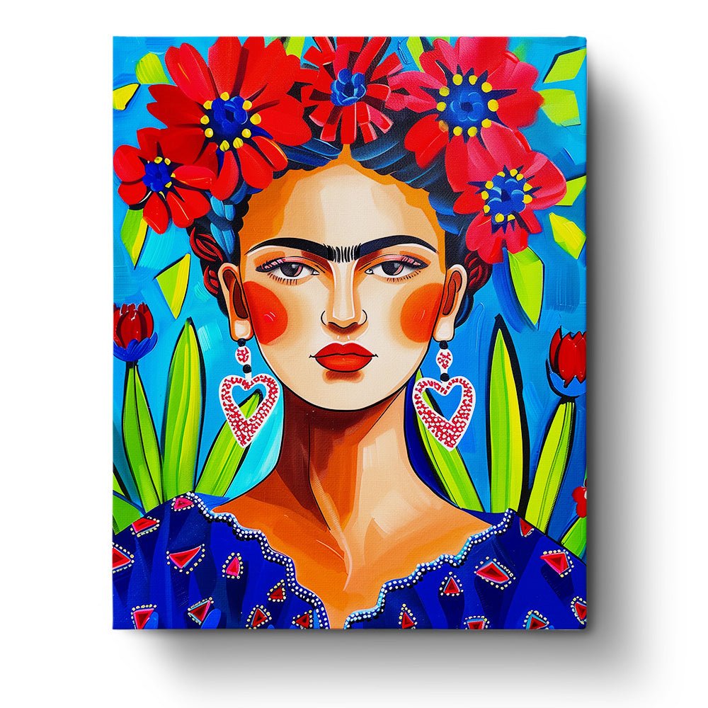 Mexican - Frida Kahlo - miicreative - Paint by Numbers Fixed Kit - Pre-designed Kit