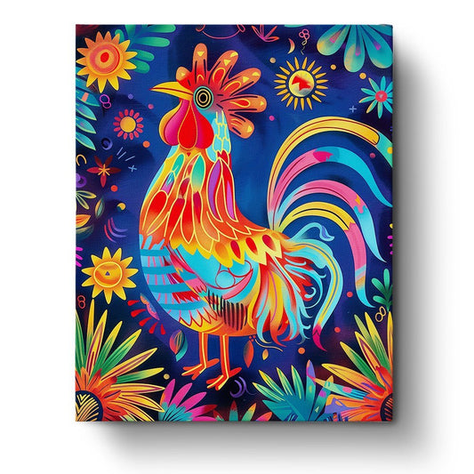 Mexican Rooster Alebrije - miicreative