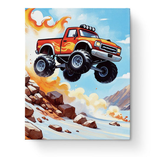 Monster Truck Adventure - Kids - miicreative
