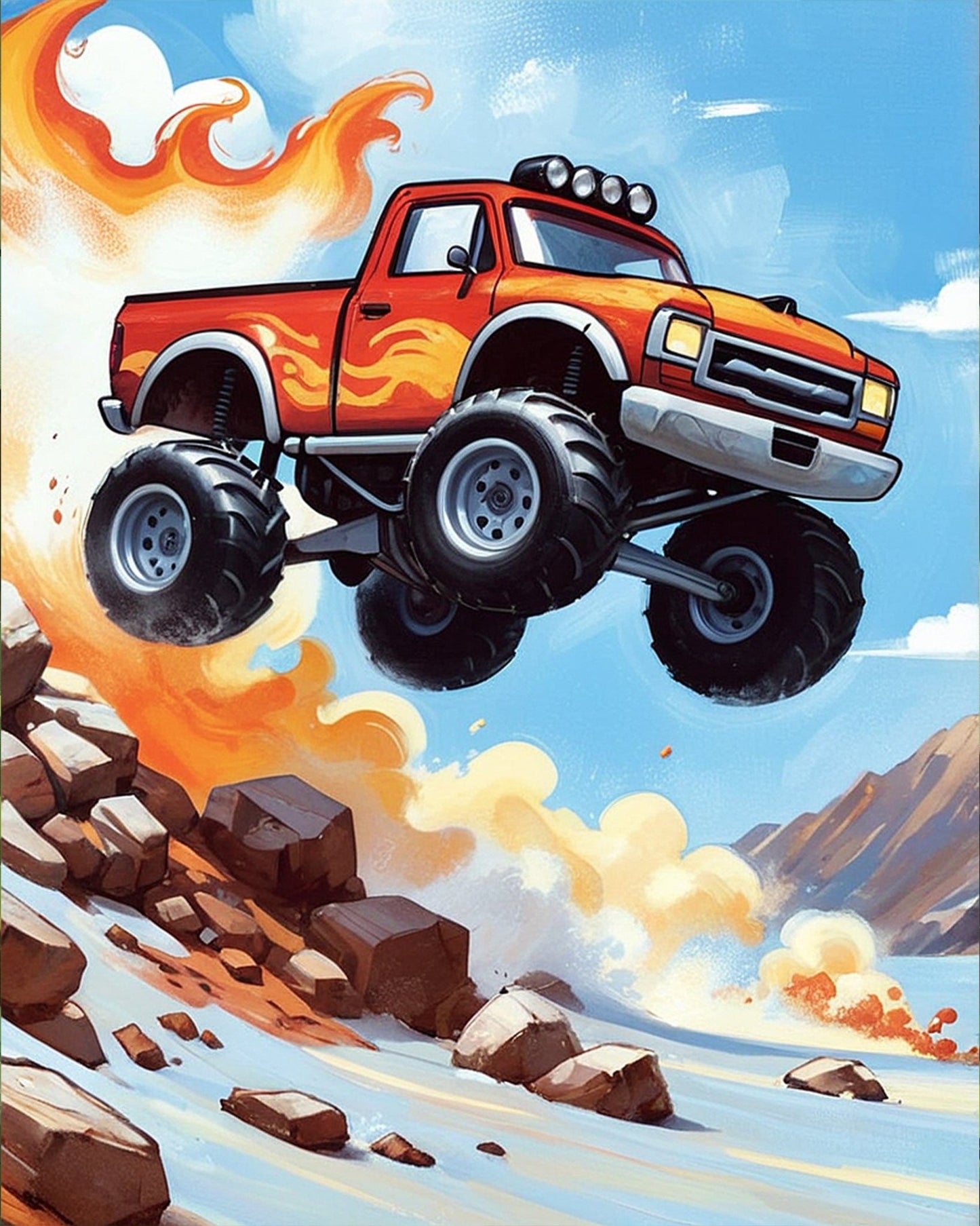 Monster Truck Adventure - Kids - miicreative