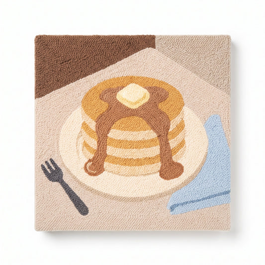 Morning Pancake Stack - Square Edition - miicreative