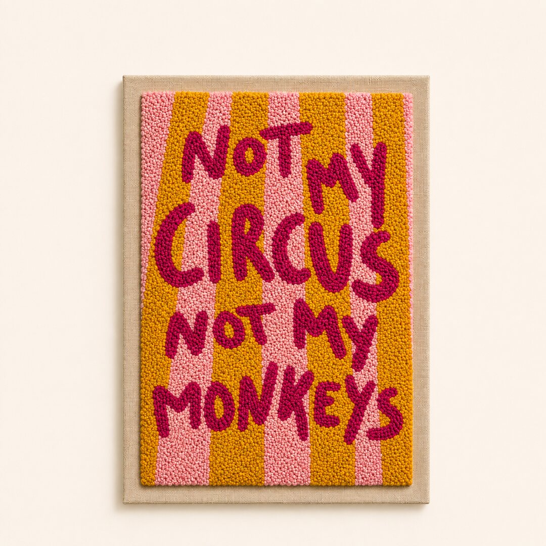 Not My Circus - Vertical Edition - miicreative
