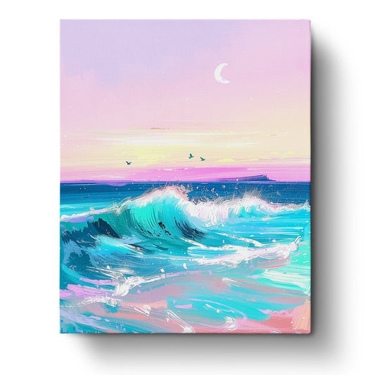 Ocean Waves - miicreative - Paint by Numbers Fixed Kit - Pre-designed Kit