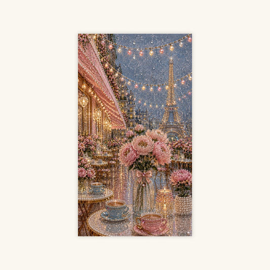 Parisian Pearl Café – Pearl Painting - miicreative