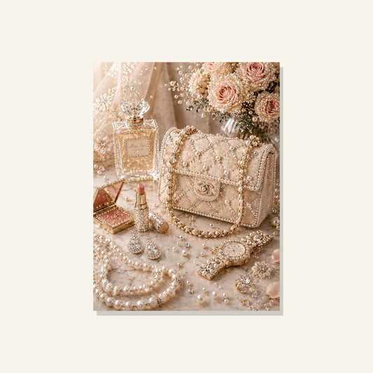 Pearls of Timeless Luxury - Pearl Painting - miicreative