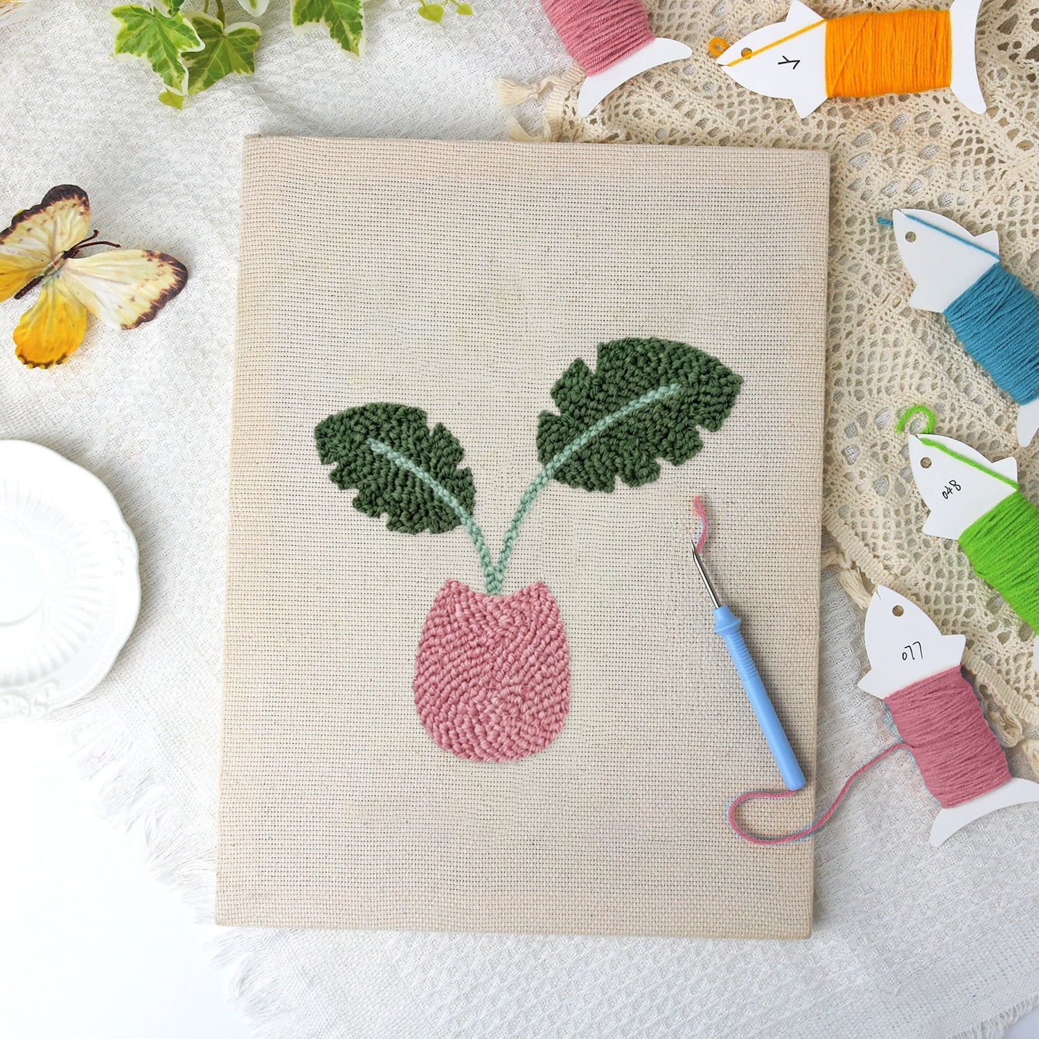 Pink Monstera - miicreative