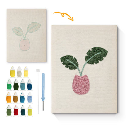 Pink Monstera - miicreative
