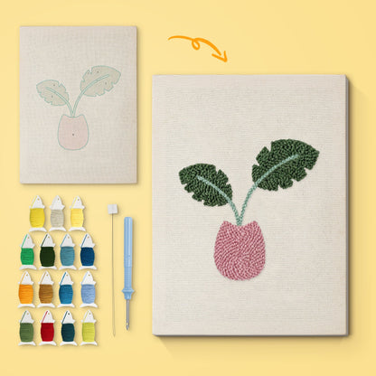 Pink Monstera - miicreative