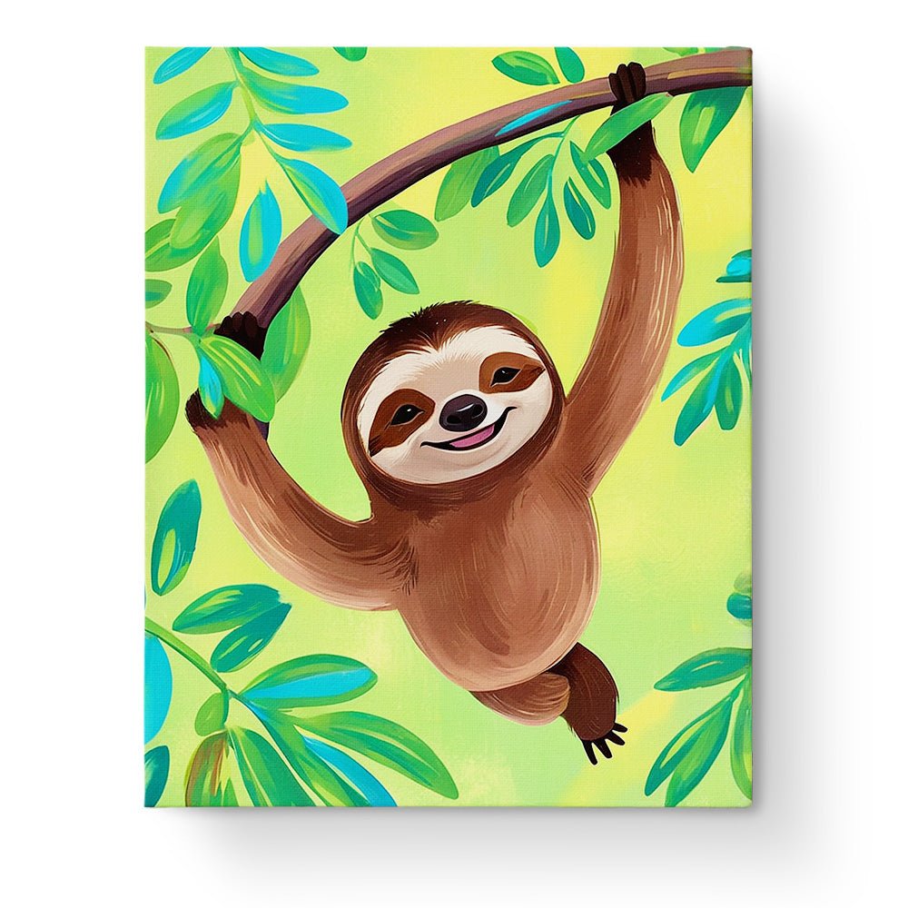 Playful Sloth Adventure - Kids - miicreative