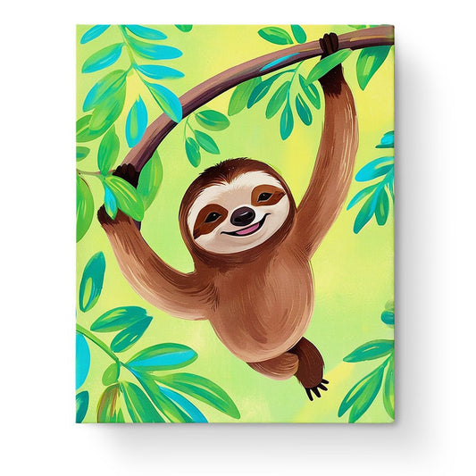 Playful Sloth Adventure - Kids - miicreative