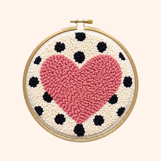 Polka Heart - Circle Edition - miicreative