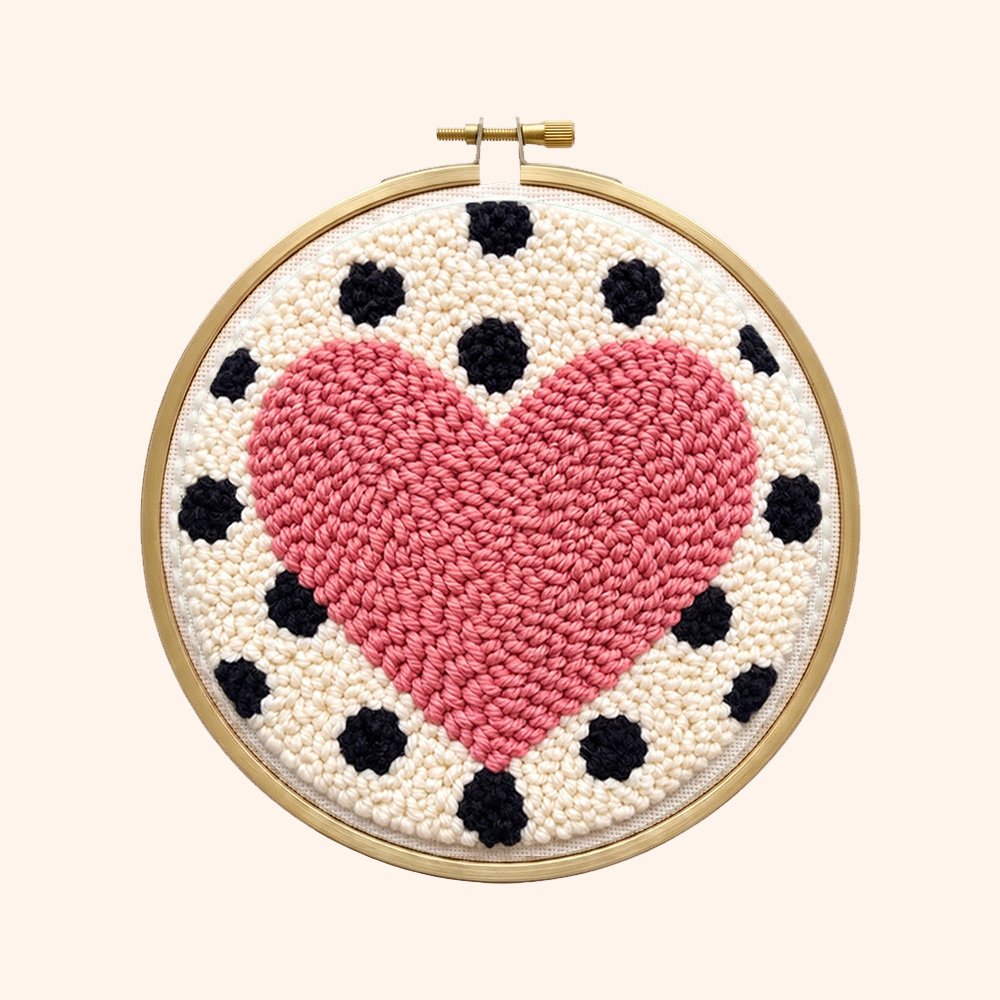 Polka Heart - Circle Edition