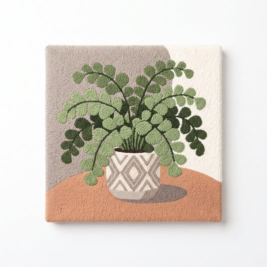 Potted Fern - Square Edition - miicreative