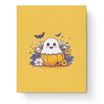 Pumpkin Ghost Delight - Halloween - miicreative