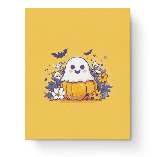 Pumpkin Ghost Delight - Halloween - miicreative
