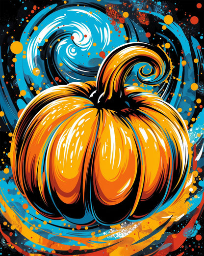 Pumpkin Vortex - Halloween - miicreative