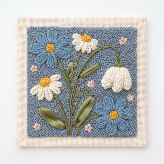 Bluebell Garden Whispers – Square Edition