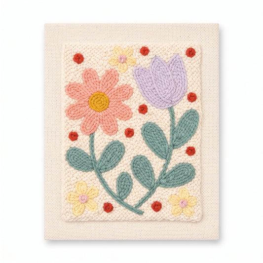 Pastel Tulip Duet - Vertical Edition