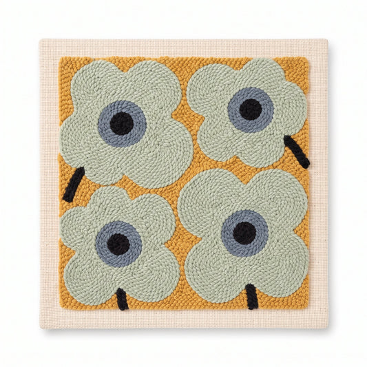 Sage Poppy Quartet – Square Edition