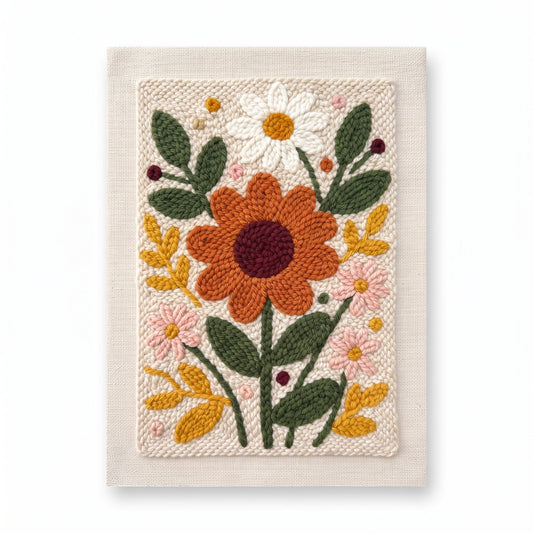 Autumn Wildflower Bouquet - Vertical Edition
