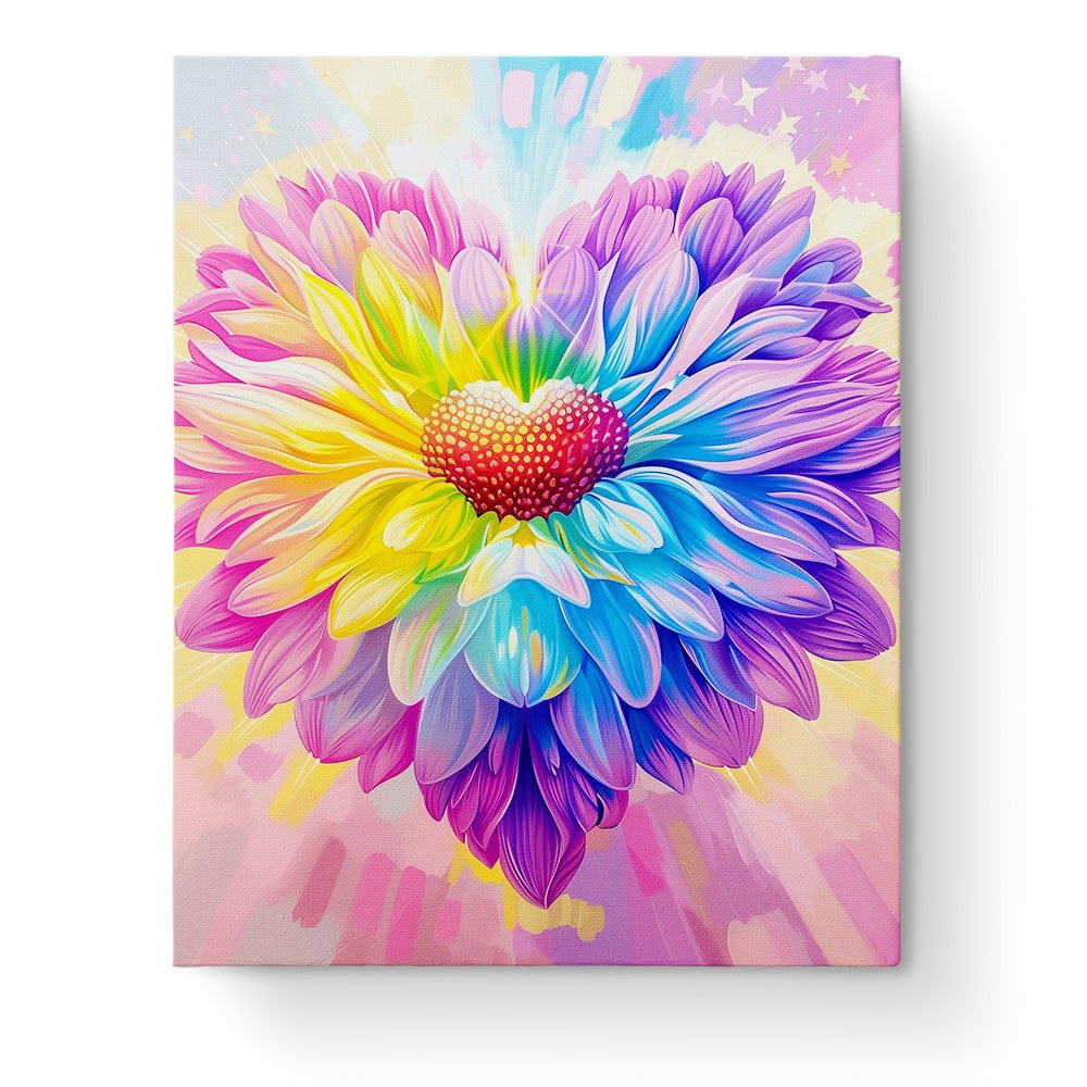 Radiant Floral Heart - Meditation - miicreative