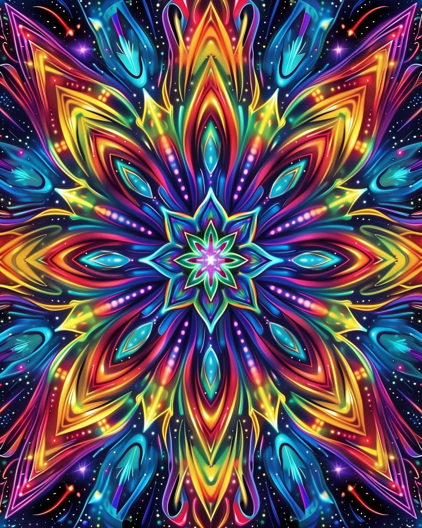 Radiant Galaxy - Mandalas - miicreative
