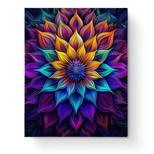 Radiant Lotus - Mandalas - miicreative