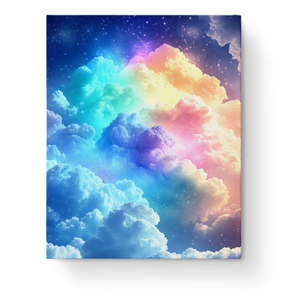 Rainbow Dream Clouds - Galaxies - miicreative