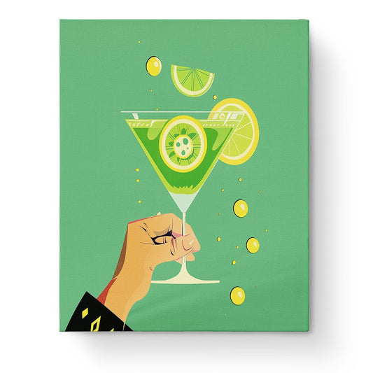 Refreshing Citrus Cocktail - Minimalistic - miicreative