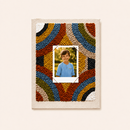 Retro Rainbow Waves – Punch Your Memories - miicreative