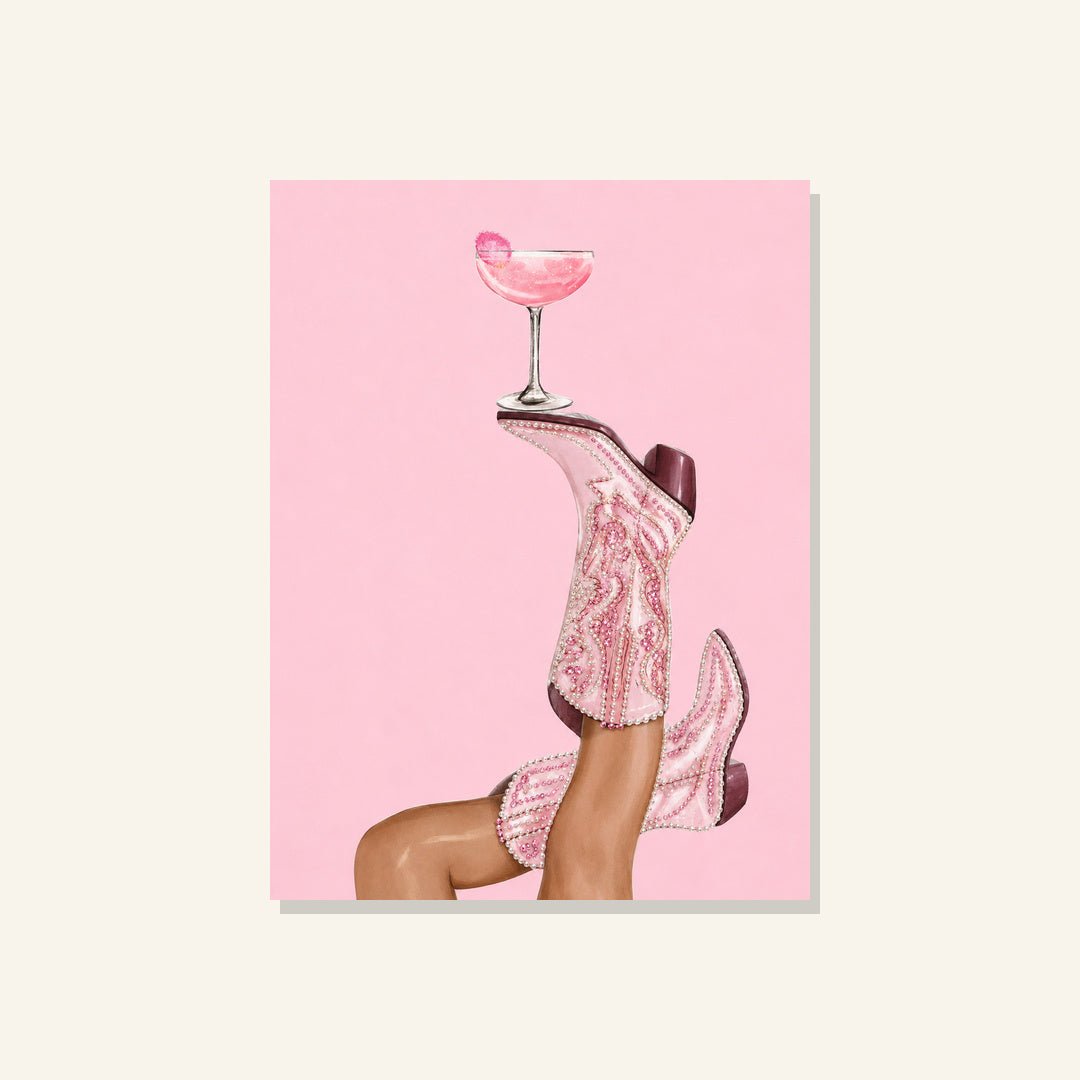 Rosé Rodeo Nights – Pearl Painting - miicreative