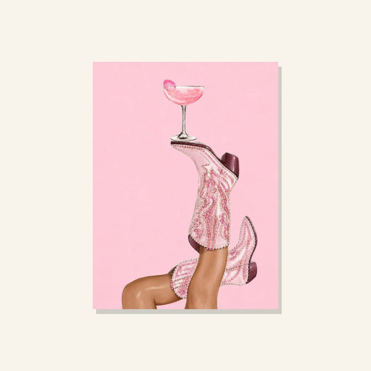 Rosé Rodeo Nights – Pearl Painting - miicreative