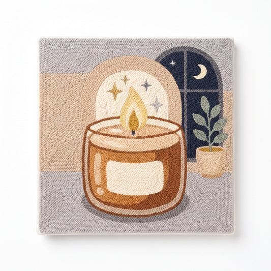 Scented Candle Glow - Square Edition - miicreative