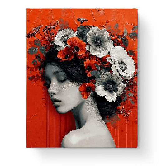 Serene Poppy Dream - Floral Women - miicreative