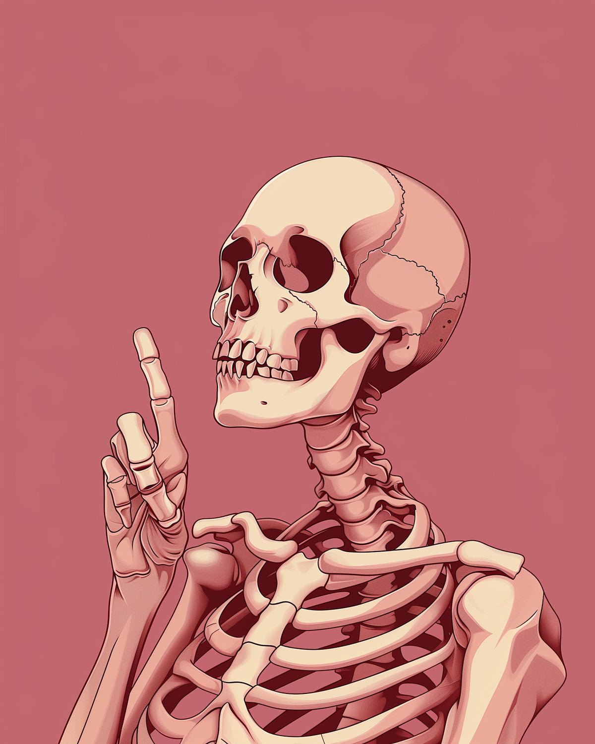 Skull King - Skeleton - miicreative - Paint by Numbers fixed Kit