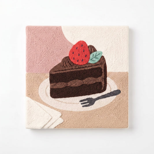 Slice of Strawberry Cake - Square Edition - miicreative