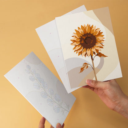 Soft Botanicals – Set of 6 Mini Paintings - miicreative