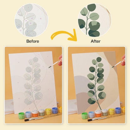 Soft Botanicals – Set of 6 Mini Paintings - miicreative