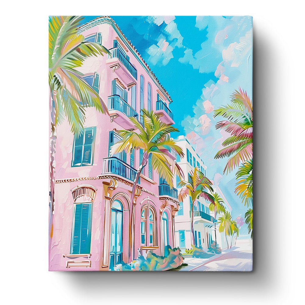 South Florida Charm - miicreative - Paint by Numbers Fixed Kit - Pre-designed Kit