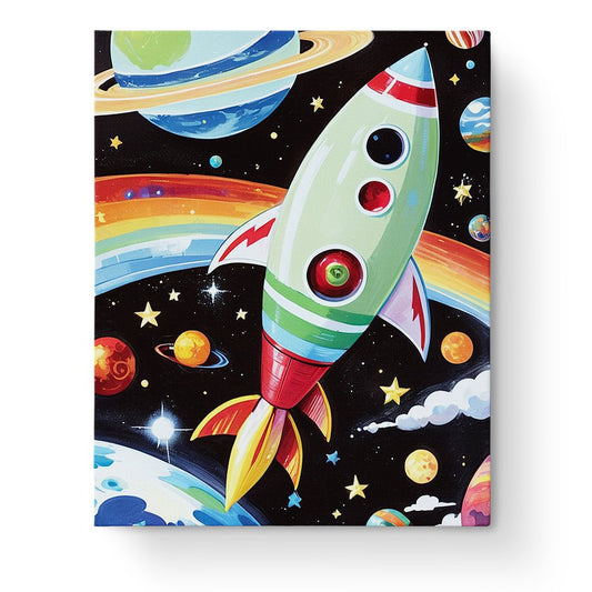 Space Adventure Rocket - Kids - miicreative
