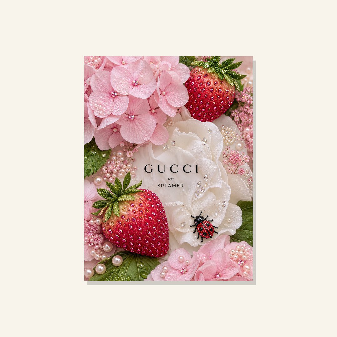 Strawberry Garden Glamour – Pearl Painting - miicreative