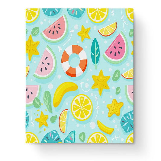 Summer Fruit Mix - Minimalistic - miicreative